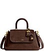 COACH Suede Slouchy Rogue Top Handle Satchel Bag - Image 1