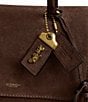COACH Suede Slouchy Rogue Top Handle Satchel Bag - Image 5