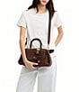 COACH Suede Slouchy Rogue Top Handle Satchel Bag - Image 6