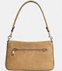 COACH Tabby Soft Suede Rivet Shoulder Bag, Color:Peanut - Image 2