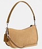 COACH Swinger Suede Shoulder Bag, Color:Peanut - Image 4