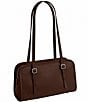 COACH Swing Zip Leather Shoulder Bag, Color:Maple - Image 5