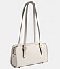 COACH Swing Zip Buckle Detail Satchel Bag, Chalk - Image 6