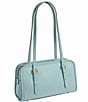 COACH Swing Zip Buckle Detail Satchel Bag, Light - Image 3
