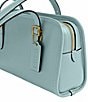 COACH Swing Zip Buckle Detail Satchel Bag, Light - Image 5
