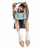 COACH Swing Zip Buckle Detail Satchel Bag, Light - Image 6