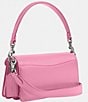 Color:Vivid Pink - Image 4 - Silver Hardware Tabby 20 In Signature Canvas Shoulder Bag