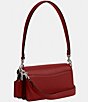 COACH Tabby 20 Silver Hardware Shoulder Bag, Color:Ruby - Image 4