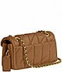 COACH Tabby 20 Quilted Leather Chain Strap Shoulder Bag, Color:Honey - Image 4