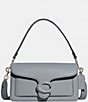 Color:Grey Blue - Image 4 - Tabby 26 Pebble Leather Shoulder Crossbody Bag