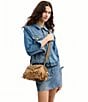 COACH Tabby 26 Straw Fringe Shoulder Bag - Image 2