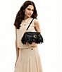 COACH Tabby 26 Straw Fringe Shoulder Bag - Image 2