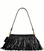 COACH Tabby 26 Straw Fringe Shoulder Bag - Image 3