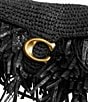 COACH Tabby 26 Straw Fringe Shoulder Bag - Image 6