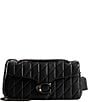 COACH Tabby 33 Quilted Leather Shoulder Bag, Color:Black - Image 1