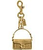 COACH Tabby Bag Charm, Color:Brass - Image 1