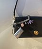 COACH Tabby Bag Charm, Color:Silver - Image 3