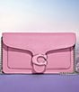 Color:Vivid Pink - Image 5 - Tabby Chain Crossbody Bag