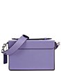 Color:Light Violet - Image 2 - Coach Tabby Glove Tanned Box Top Handle Clutch Bag