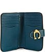 COACH Tabby Leather Wallet, Color:Marine - Image 3