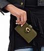 COACH Tabby Leather Wallet, Color:Olive - Image 4