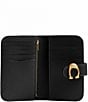 COACH Tabby Leather Wallet, Color:Black - Image 3