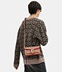 Color:Cappuccino - Image 5 - Tabby Signature Logo Patent Leather Shoulder Crossbody Bag