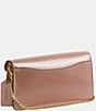 Color:Cappuccino - Image 4 - Tabby Signature Logo Patent Leather Shoulder Crossbody Bag