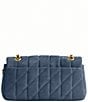 COACH Tabby Suede Convertible Shoulder Bag 26 with Quilting, Color:Light Denim - Image 2