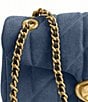 COACH Tabby Suede Convertible Shoulder Bag 26 with Quilting, Color:Light Denim - Image 5