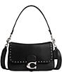 COACH Tabby With Rivets Crossbody Shoulder Bag, Color:Black - Image 1