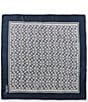 COACH Textured Signature C Print Silk Square Scarf - Image 2