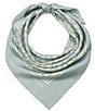 COACH Textured Signature C Printed Silk Square Scarf - Image 1