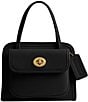 COACH The Coach Originals 1968 Mini Safari Glovetanned Tote, Color:Black - Image 1