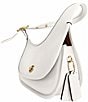 COACH The Coach Originals Cashin Carry Crescent Buckle Detail Shoulder Bag, Color:Chalk - Image 5