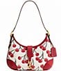 COACH The Coach Originals Cherry Print Hamptons Hobo Shoulder Bag, Color:Chalk Multi - Image 1