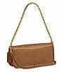 COACH The Coach Originals Dinky 1974 Gold Chain Strap Shoulder Bag, Color:Honey Brown - Image 4