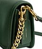 COACH The Coach Originals Dinky 1974 Gold Chain Strap Shoulder Bag, Color:Hunter Green - Image 5