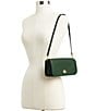 COACH The Coach Originals Dinky 1974 Gold Chain Strap Shoulder Bag, Color:Hunter Green - Image 6