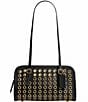 COACH The Coach Originals Grommet Swing Zip Shoulder Bag, Color:Black - Image 1