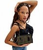 COACH The Coach Originals Grommet Swing Zip Shoulder Bag, Color:Black - Image 5