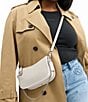 COACH The Coach Originals Signature Jacquard Swinger Bag, Color:Cloud - Image 6