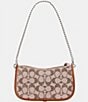 COACH The Coach Originals Swinger 20 In Crystal Signature Jacquard Shoulder Bag, Color:Burnished Amber - Image 2