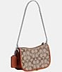 COACH The Coach Originals Swinger 20 In Crystal Signature Jacquard Shoulder Bag, Color:Burnished Amber - Image 4