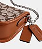 COACH The Coach Originals Swinger 20 In Crystal Signature Jacquard Shoulder Bag, Color:Burnished Amber - Image 5