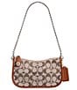 COACH The Coach Originals Swinger 20 In Crystal Signature Jacquard Shoulder Bag, Color:Burnished Amber - Image 1