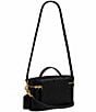COACH The Coach Originals Trail Satchel Bag, Color:Black - Image 4