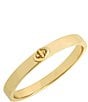 Color:Gold - Image 1 - Turnlock Hinged Bangle Bracelet