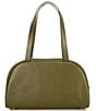 COACH Twin Turn Lock Cargo Pockets Satchel Bag, Color:Olive - Image 2