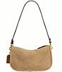 COACH Twin Turnlock Suede Waverly Shoulder Bag - Image 2